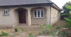 75% Completed Bungalow Consisting of  3-Bedroom Front Flat and 2-Bedroom Rear Flat
