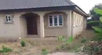 75% Completed Bungalow Consisting of  3-Bedroom Front Flat and 2-Bedroom Rear Flat