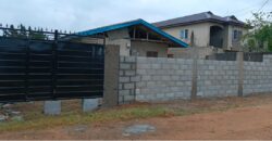 Fully Fenced and Gated Plot of Land with Tenement Bungalow