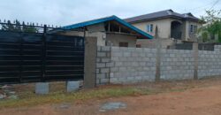 Fully Fenced and Gated Plot of Land with Tenement Bungalow