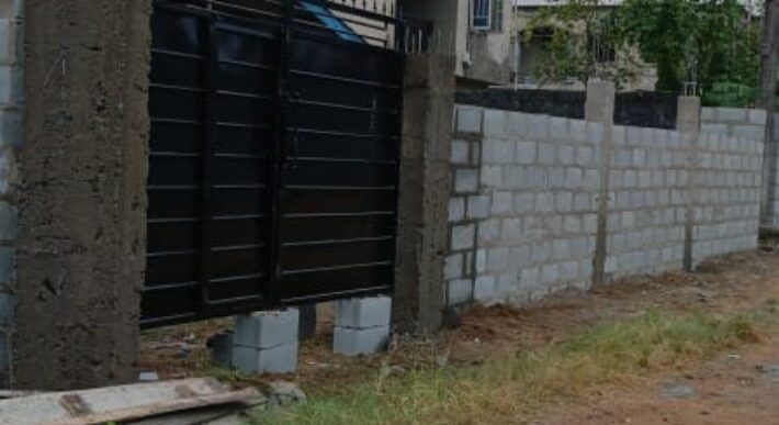 Fully Fenced and Gated Plot of Land with Tenement Bungalow