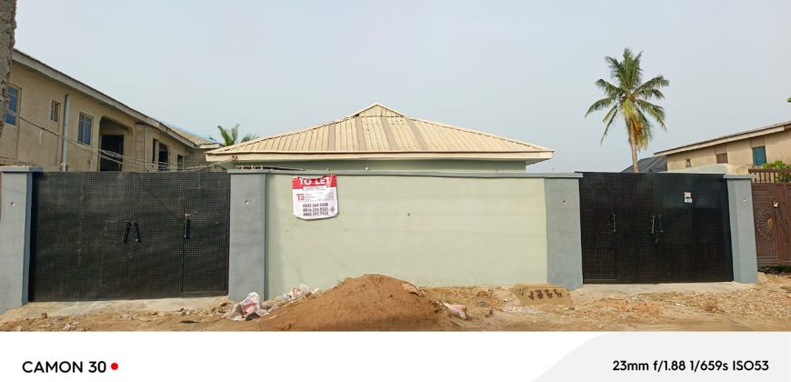 3-Bedroom Semi-Detached Bungalow at Ikorodu